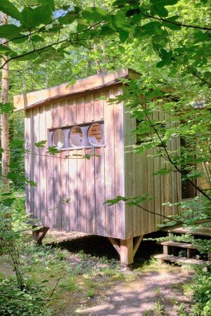 Cabane de charme, 1 chambre, avec jardin
