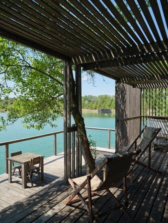 Cabane 2 voyageurs, avec jardin