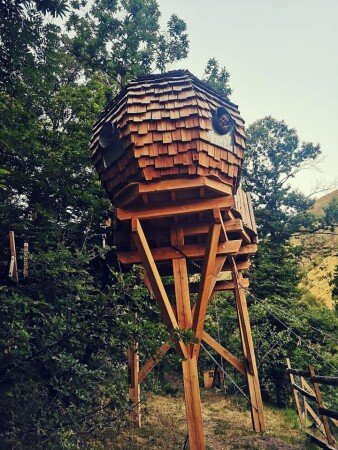 Cabane romantique, 1 chambre, avec jardin