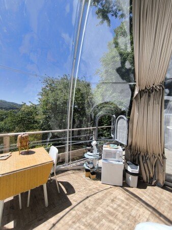 Bulle romantique, 1 chambre, avec jardin