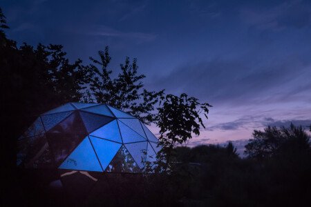 Dôme bien-être, 1 chambre, avec jardin