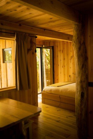 Cabane romantique, 2 chambres, avec jardin