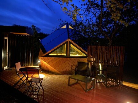 Hébergement insolite 1 chambre, avec jardin