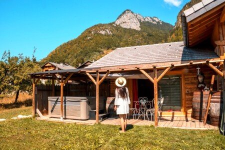 Hébergement insolite 1 chambre, avec jardin