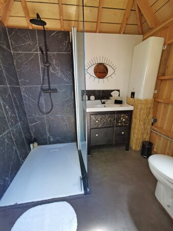 Cabane 1 chambre, avec jardin