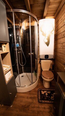 Chalet 1 chambre, avec jardin