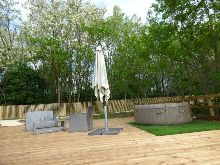 Bulle romantique, 1 chambre, avec jardin