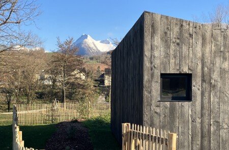 Cabane 1 chambre, avec jardin
