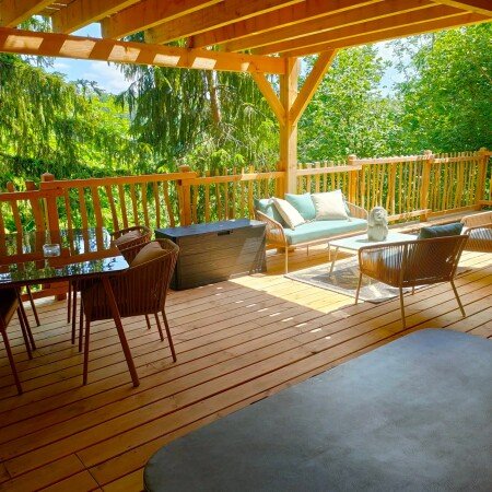 Hébergement insolite romantique, 1 chambre, avec jardin