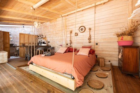 Hébergement insolite authentique, 1 chambre, avec jardin