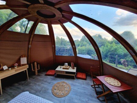 Bulle 1 chambre, avec jardin