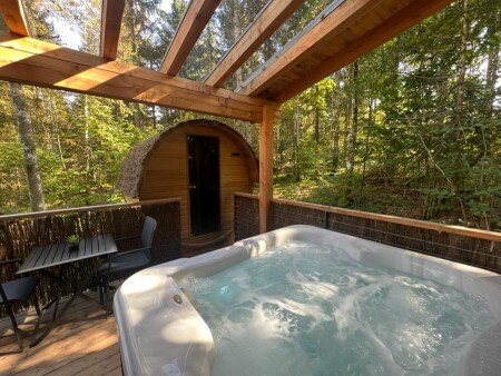 Cabane 1 chambre, avec jardin