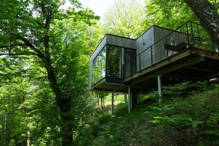Cabane 1 chambre, avec jardin