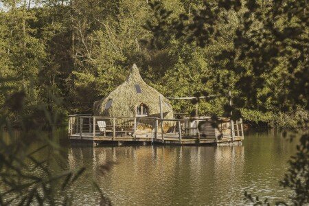Cabane 2 voyageurs, avec jardin