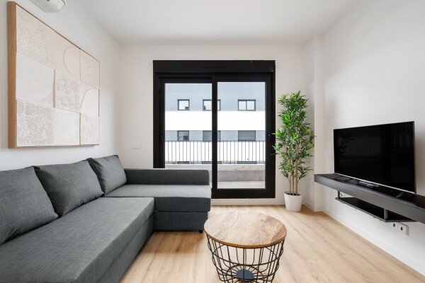 Apartamento 1 habitación, con gimnasio