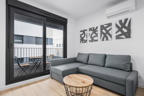 Apartamento 1 habitación, con gimnasio