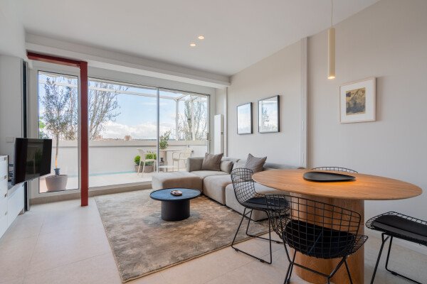 Apartamento 1 quarto, com jardim