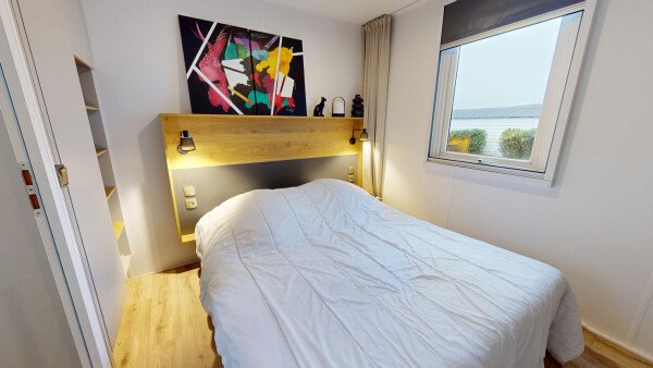 Mobil home cozy, 3 chambres, avec jardin