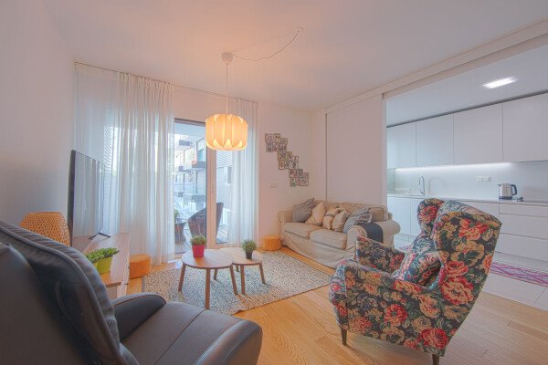 Apartamento 2 habitaciones, con aire acondicionado