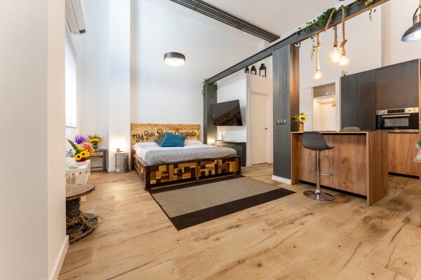 Studio cozy, 2 voyageurs