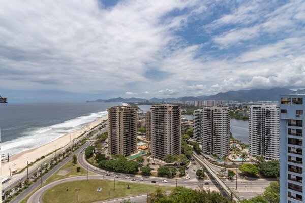 Apartamento 1 quarto, com vista ao mar