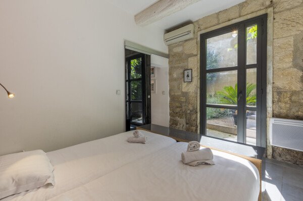 Apartment 1 bedroom, with garden