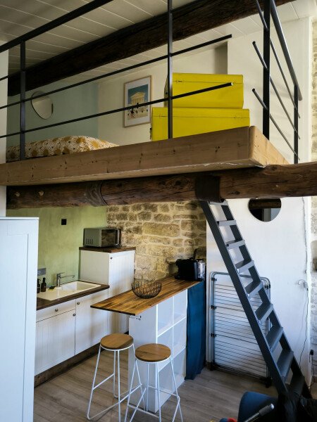 Duplex cozy, 1 chambre, avec climatisation
