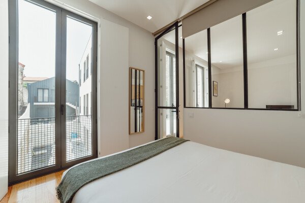 Appartement design, 1 chambre, avec jardin
