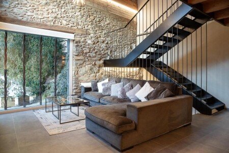 Maison de campagne 3 chambres, avec jardin