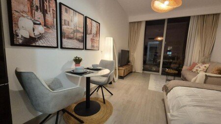 Studio cozy, 4 voyageurs, avec piscine