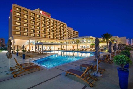 Hotel with pool
