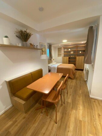 Apartamento 1 habitación, con aire acondicionado