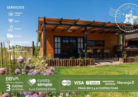 Chalet 2 habitaciones, con piscina