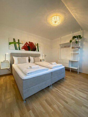 Wohnung 2 Schlafzimmer, mit Garten