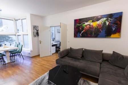 Appartamento 1 camera, con giardino