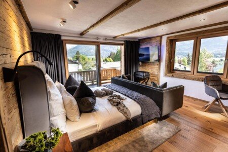 Apartment 6 guests, with garden