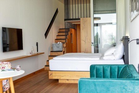 Chalet 1 Schlafzimmer, mit Pool