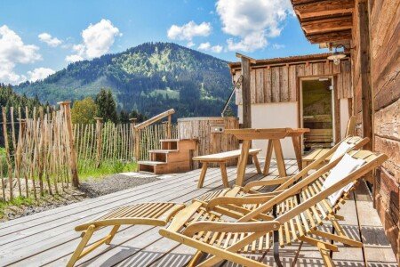 Chalet 2 Schlafzimmer, mit Whirlpool