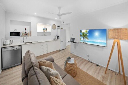 Apartment 1 bedroom, with garden