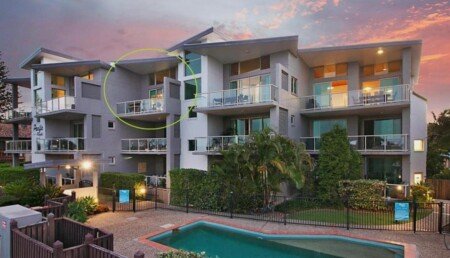 Apartment 2 bedrooms, with pool