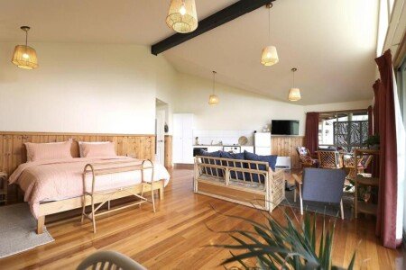 Apartment 1 bedroom, with garden