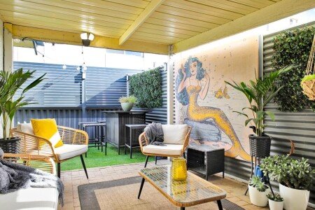 Apartment 2 bedrooms, with garden