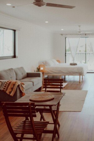 Apartment 1 bedroom, with garden