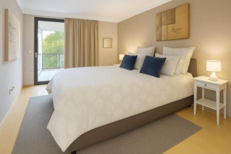 Apartment 1 bedroom, with garden