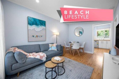 Apartment 1 bedroom, with garden