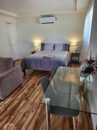 Apartment 1 bedroom, with garden