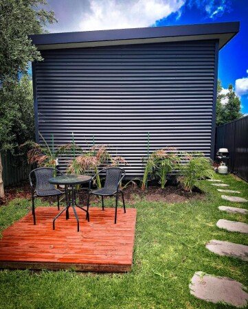 Chalet 1 bedroom, with garden