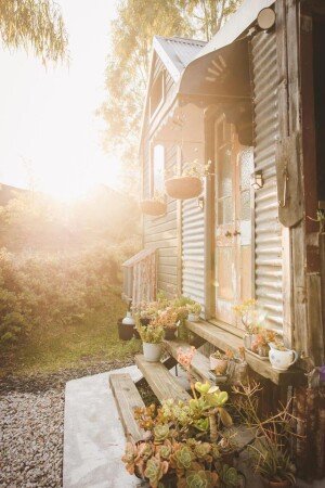 Chalet 1 bedroom, with garden