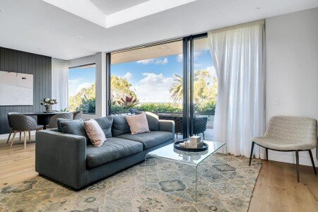 Apartment 3 bedrooms, with garden