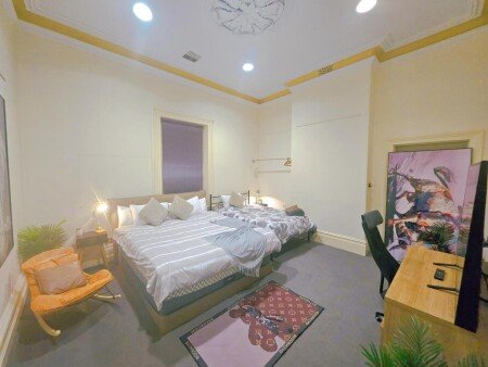 Bed and breakfast 1 bedroom, with air conditioning